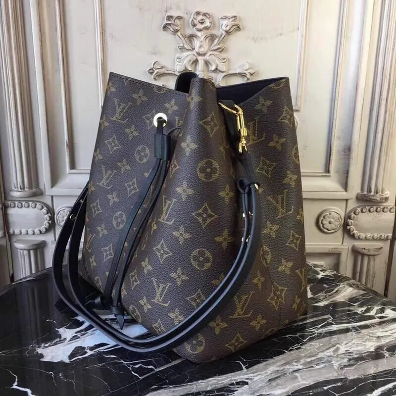 Louis Vuitton M44020 NeoNoe MM Monogram Canvas M43570 Taška Černá