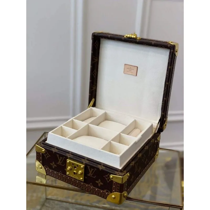 Louis Vuitton M13513 Šperkovnice Monogram LV M20040 Bílá