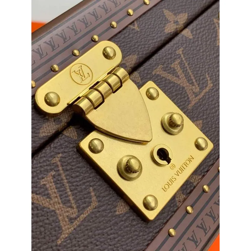 Louis Vuitton M13513 Šperkovnice Monogram LV M20040 Růžová červená