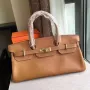 Hermes Brown JPG Birkin 42cm Kabelka přes rameno