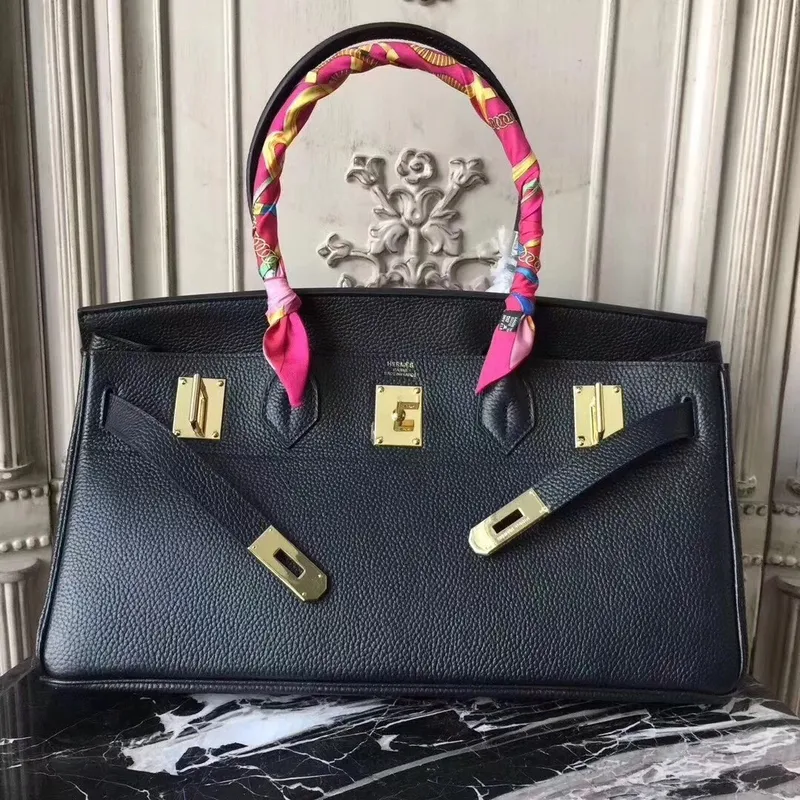 Hermes Black JPG Birkin 42cm Kabelka přes rameno