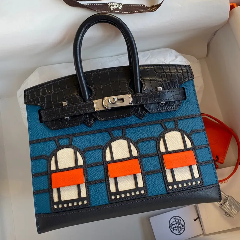 Hermes Noční Sac Faubourg Birkin 20 Sellier Limitovaná Edice Taška