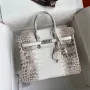 Hermes Diamond Birkin 25cm v kůži krokodýla Niloticus z Himalájí