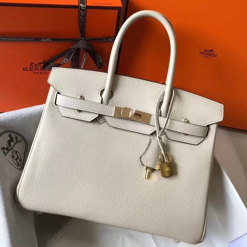 Hermes Beton Clemence Birkin 35cm Taška