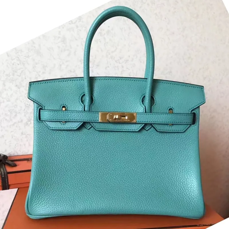 Hermes Lagon Birkin 30cm Clemence Ručně vyráběná taška
