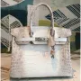 Hermes Birkin 30cm Niloticus Krokodýl Himalaya