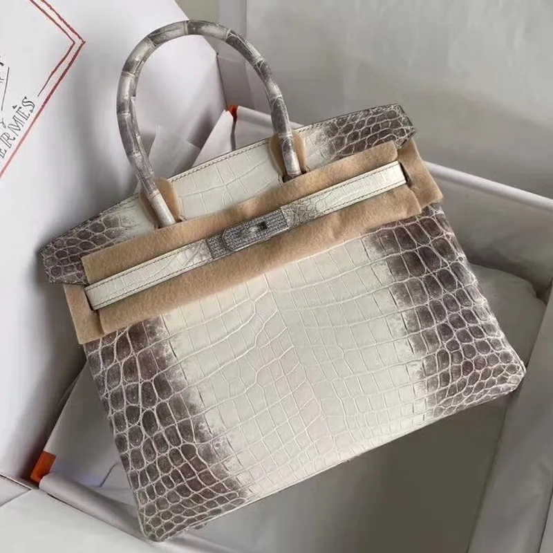 Hermes Diamond Birkin 30cm v kůži krokodýla Niloticus z Himalájí