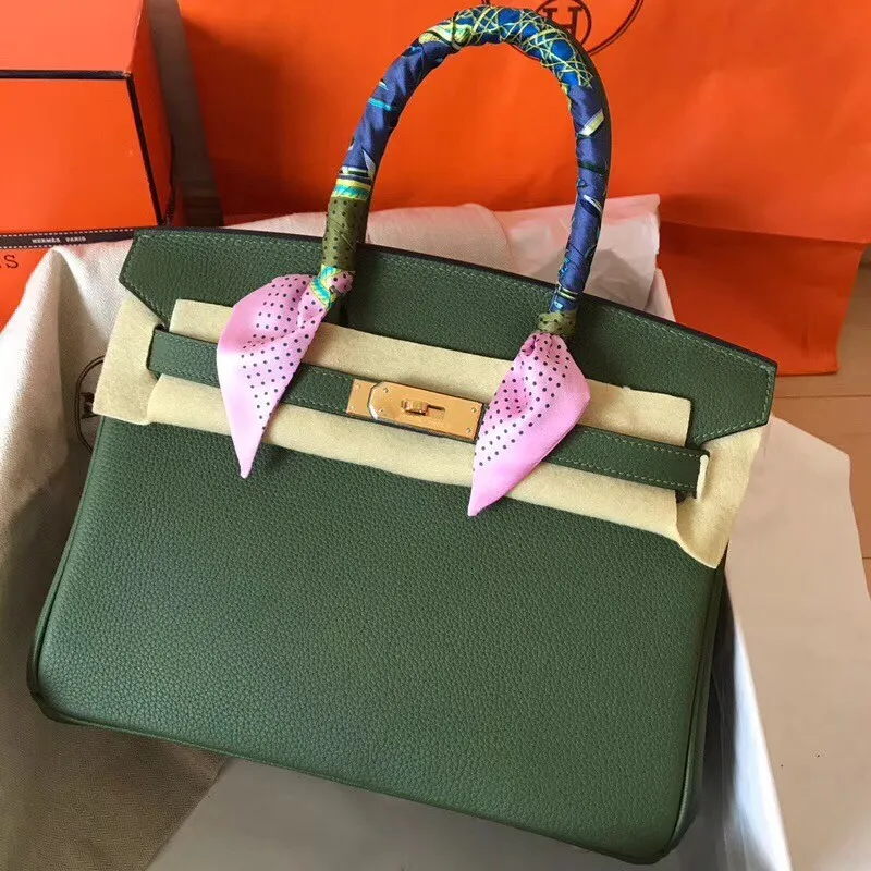 Hermes Canopee Birkin 30cm Clemence Ručně vyráběná taška