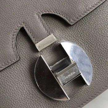 Hermes 2002 20cm Taška v Etain Evercolor telecí kůži