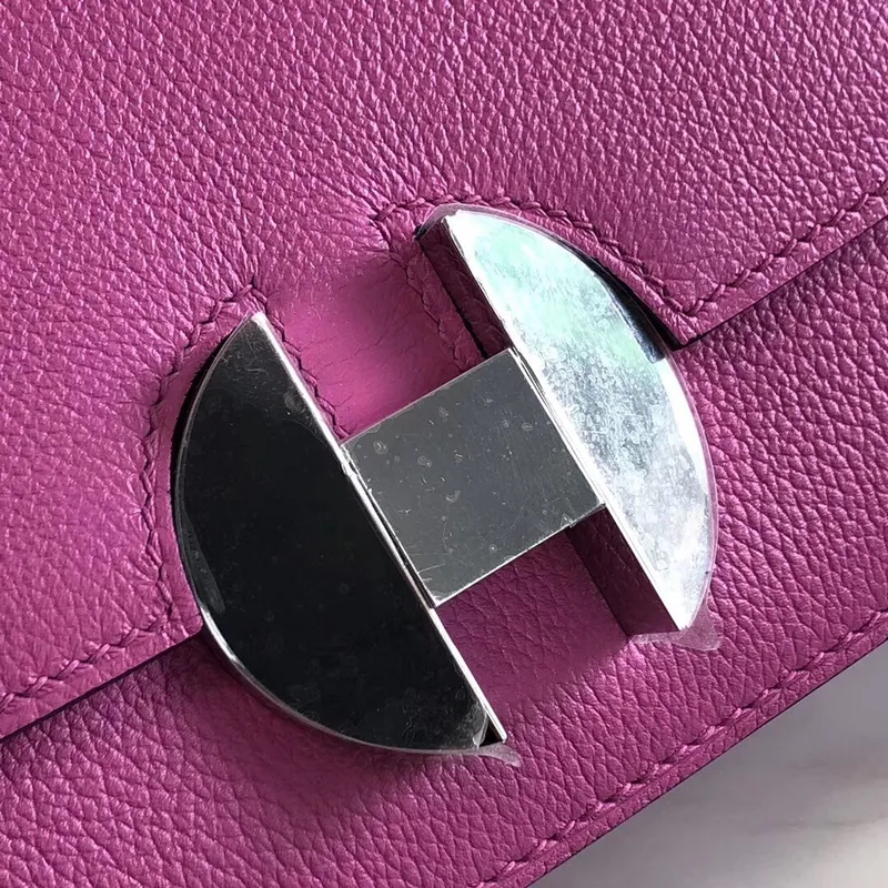 Hermes 2002 20cm Taška v magnóliové Evercolor telecí kůži