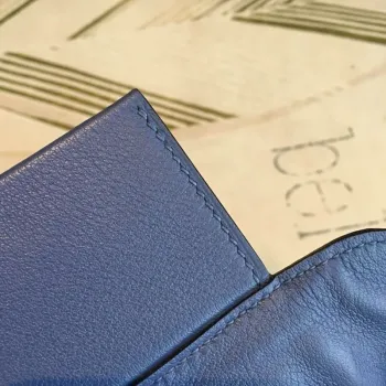 Hermes 24/24 29 Taška v modré kůži Clemence