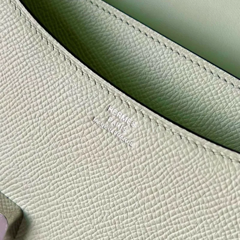 Hermes Constance 1 18 Zrcadlová taška v barvě Vert Fizz z telecí kůže Epsom