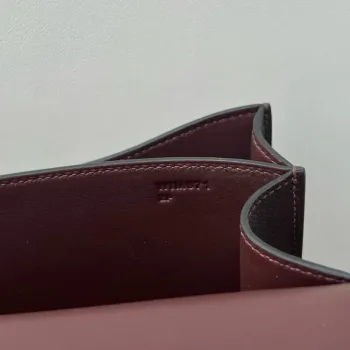 Hermes Constance 18 Ručně vyráběná taška v Rouge Sellier Epsom telecí kůži