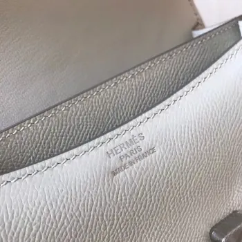 Hermes Mini Constance 18cm Bílá Epsom Taška