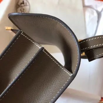 Hermes Mini Constance 18cm Taupe Epsom Taška