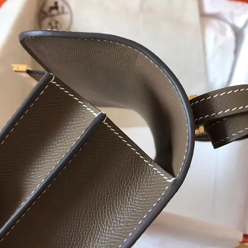 Hermes Mini Constance 18cm Taupe Epsom Taška