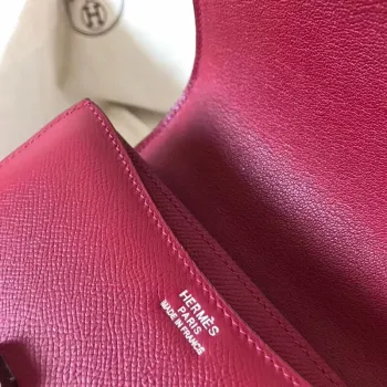 Hermes Mini Constance 18cm Ruby Epsom Taška