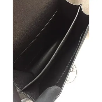 Hermes Mini Constance 18cm Černá Epsom Taška