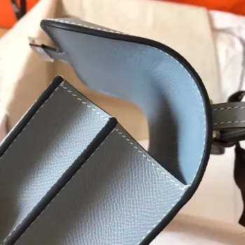 Hermes Mini Constance 18cm Epsom Blue Lin Taška