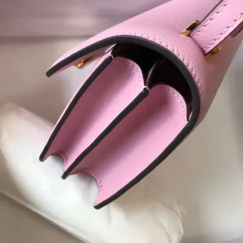 Hermes Mini Constance 18cm Epsom Mauve Sylvestre Taška