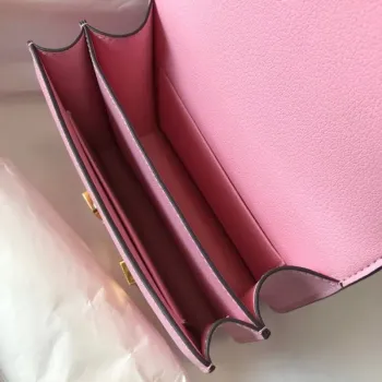 Hermes Mini Constance 18cm Epsom Mauve Sylvestre Taška
