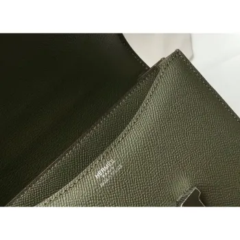 Hermes Mini Constance 18cm Epsom Vert Olive Taška