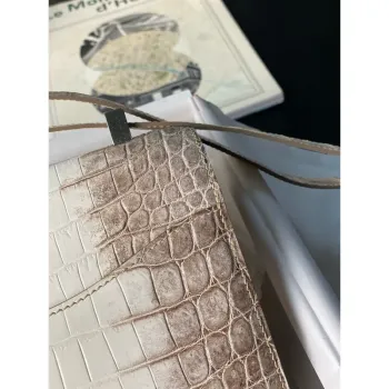Hermes Constance 24 Ručně vyrobená taška z kůže krokodýla Niloticus Himalaya