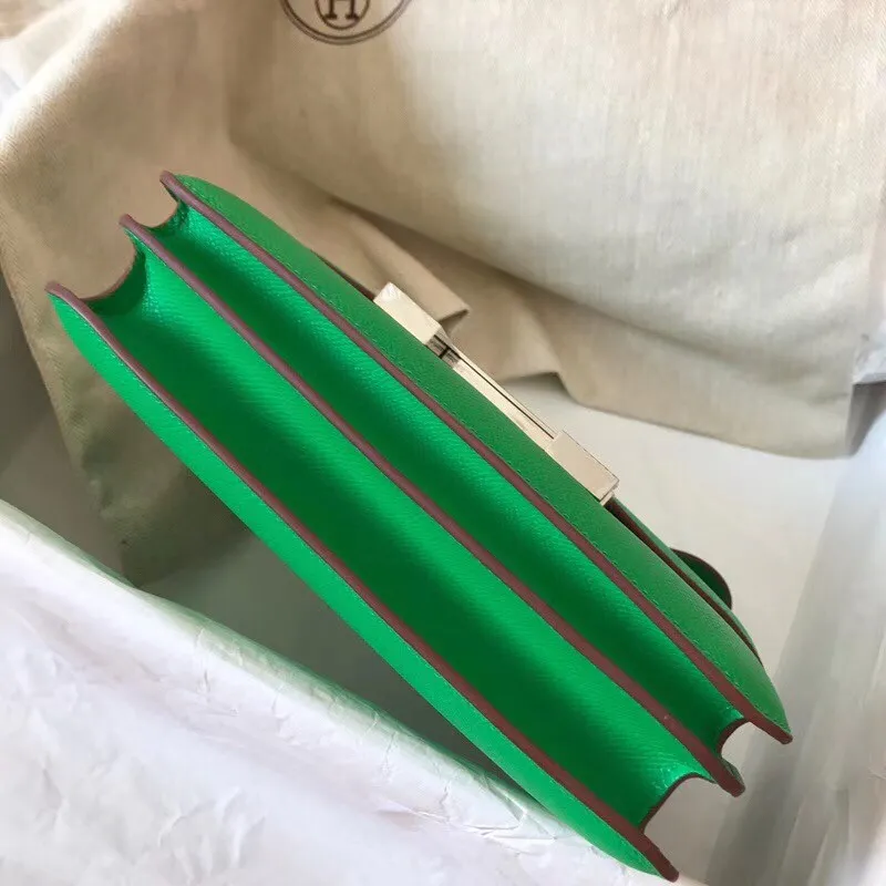 Hermes Epsom Constance 24cm Bambou Ručně vyrobená taška