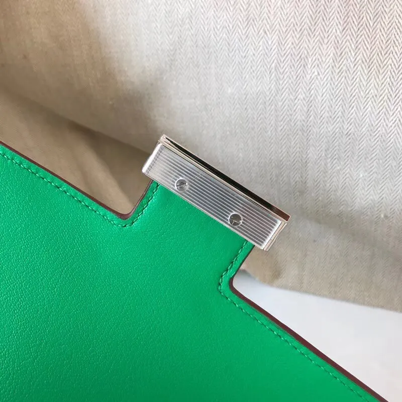 Hermes Epsom Constance 24cm Bambou Ručně vyrobená taška