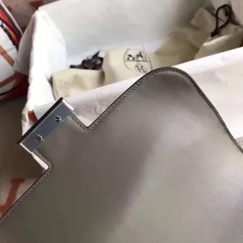 Hermes Constance 24cm Šedý Niloticus Krokodýl