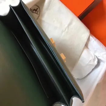 Hermes Vert Anglais Epsom Constance Elan 25cm Taška