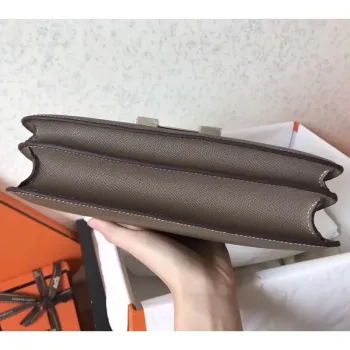 Hermes Etoupe Epsom Constance Elan 25cm Taška