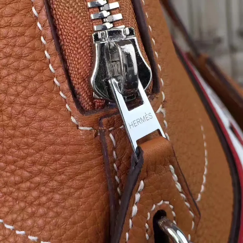 Hermes Shark Bolide 45cm Taška z zlaté telecí kůže