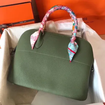 Hermes Canopee Clemence Bolide 31cm Ručně vyráběná taška