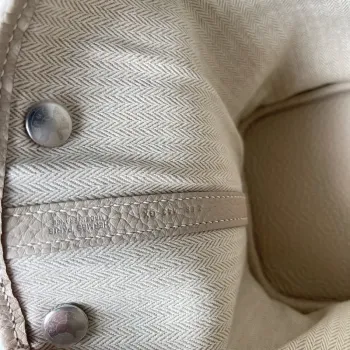 Hermes Garden Party 30 Ručně vyráběná taška z kůže Beton Negonda