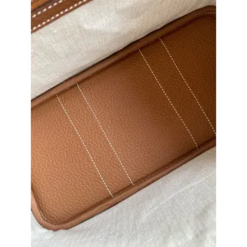 Hermes Garden Party 30 Ručně vyráběná taška z zlaté Negonda kůže