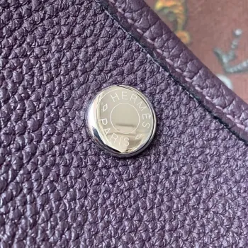 Hermes Raisin Fjord Garden Party 30cm s potištěnou podšívkou