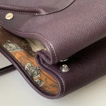Hermes Raisin Fjord Garden Party 30cm s potištěnou podšívkou