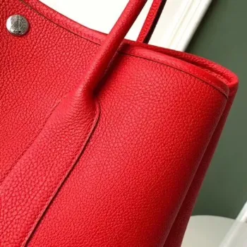 Hermes Red Fjord Garden Party 30cm s potištěnou podšívkou