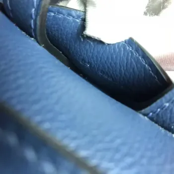 Batoh Hermes GR24 v námořnické barvě z telecí kůže