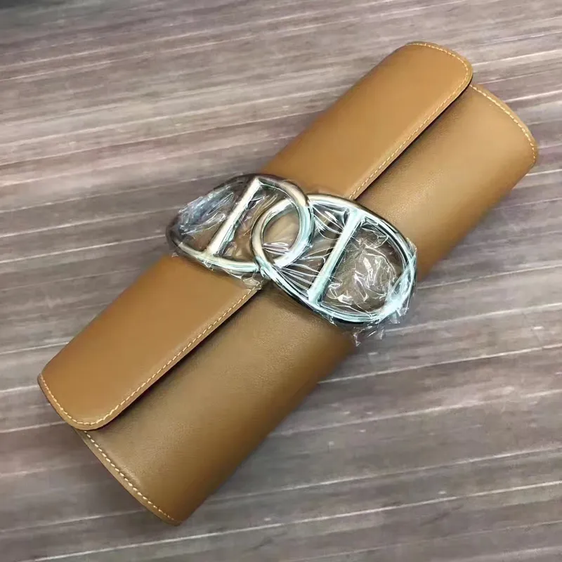 Hermes Ručně vyráběná Egee kabelka v karamelové kůži Swift