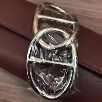 Hermes Ručně vyráběná Egee Kabelka v kůži Havane Swift