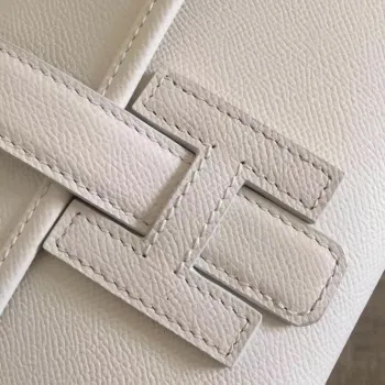 Kabelka Hermes White Epsom Jige Elan 29