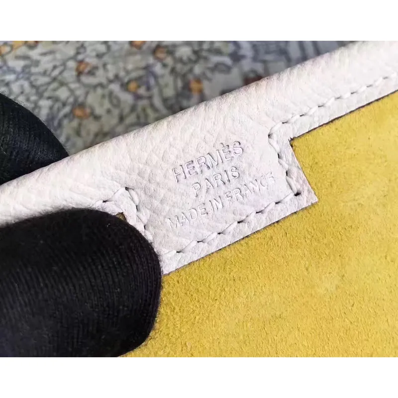 Hermes Žlutá semišová Jige Elan 29 Kabelka