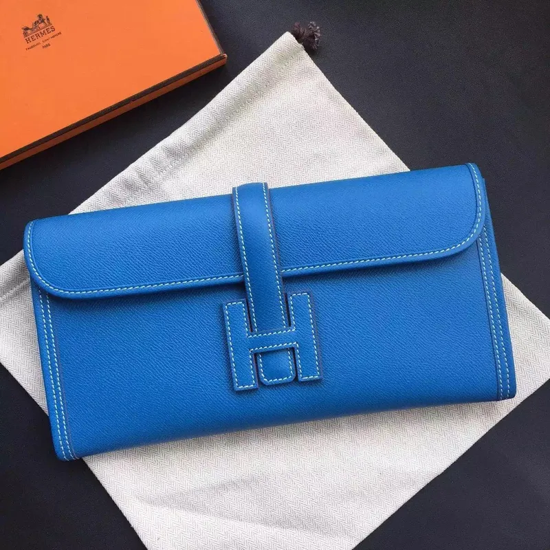 Kabelka Hermes Blue Epsom Jige Elan 29