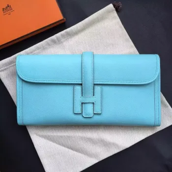 Hermes Blue Atoll Epsom Jige Elan 29 Kabelka