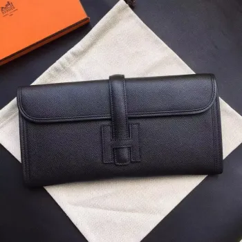 Kabelka Hermes Black Epsom Jige Elan 29