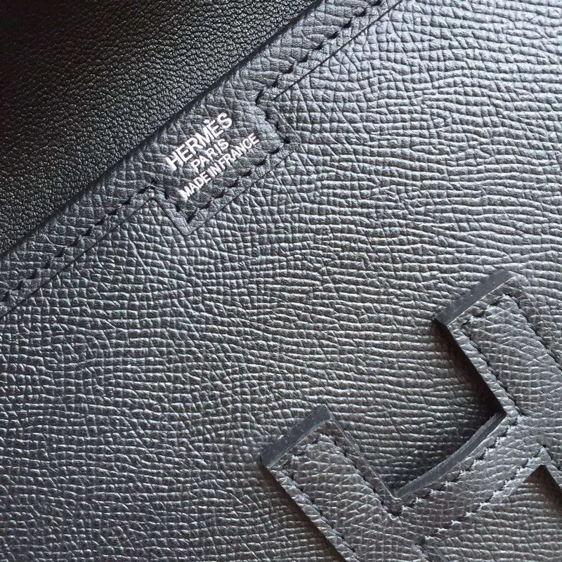 Kabelka Hermes Black Epsom Jige Elan 29