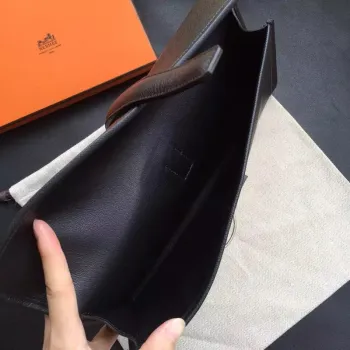 Kabelka Hermes Black Epsom Jige Elan 29