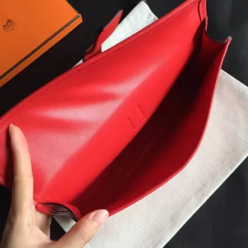 Hermes Red Swift Jige Elan 29 Kabelka